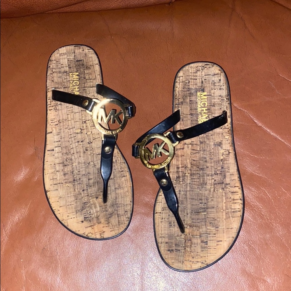 Black Michael Kors sandals
